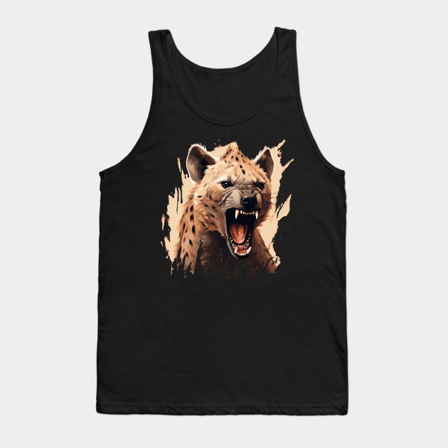 hyena Tank Top by piratesnow